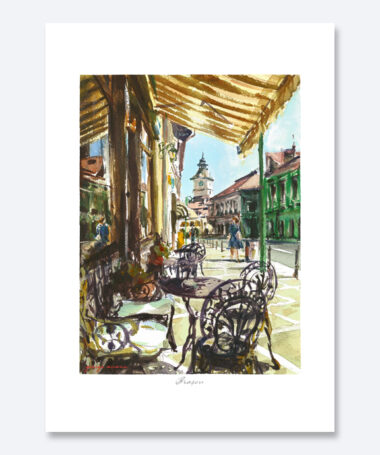 Acuarela Brasov (II)