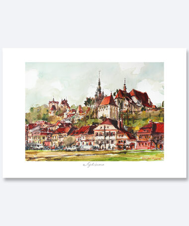 Acuarela Sighisoara (IV)